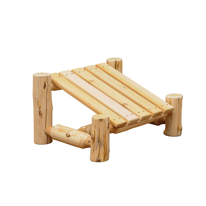 Repose-pieds d'extérieur Adirondack - Non fini / non assemblé
