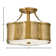 Chance 2-Light Semi-Flush Mount Ceiling Light w/ Etched Lens