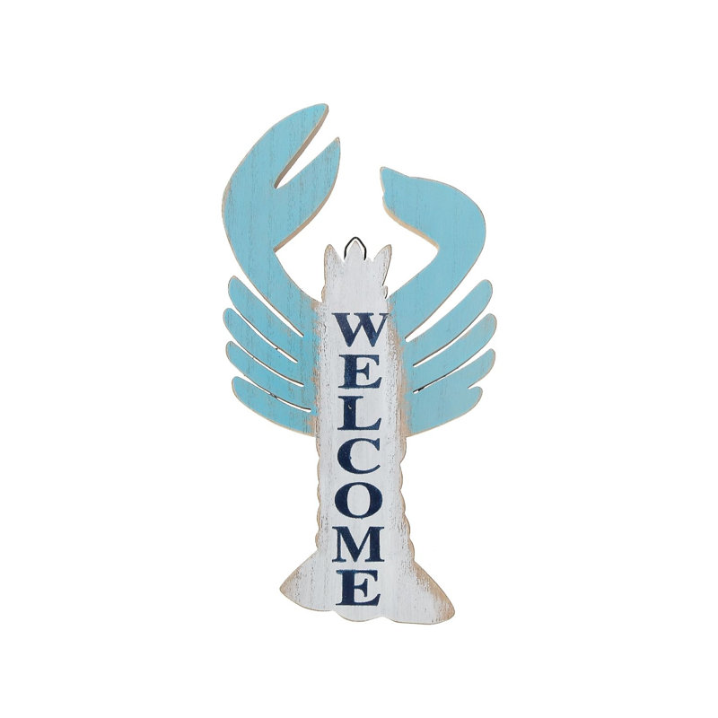 Plaque murale welcome