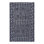 Moby Geometric Area Rug in Dark Navy/White
