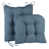 Polyester bleu flammé