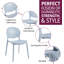 Kasie Dining Chair in Grey