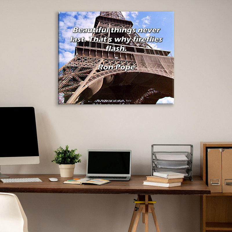 Astoria Grand Gallery Wrapped Canvas By Peter Matthiessen: "The purpose of our life is to help others, 17" H x 24" W