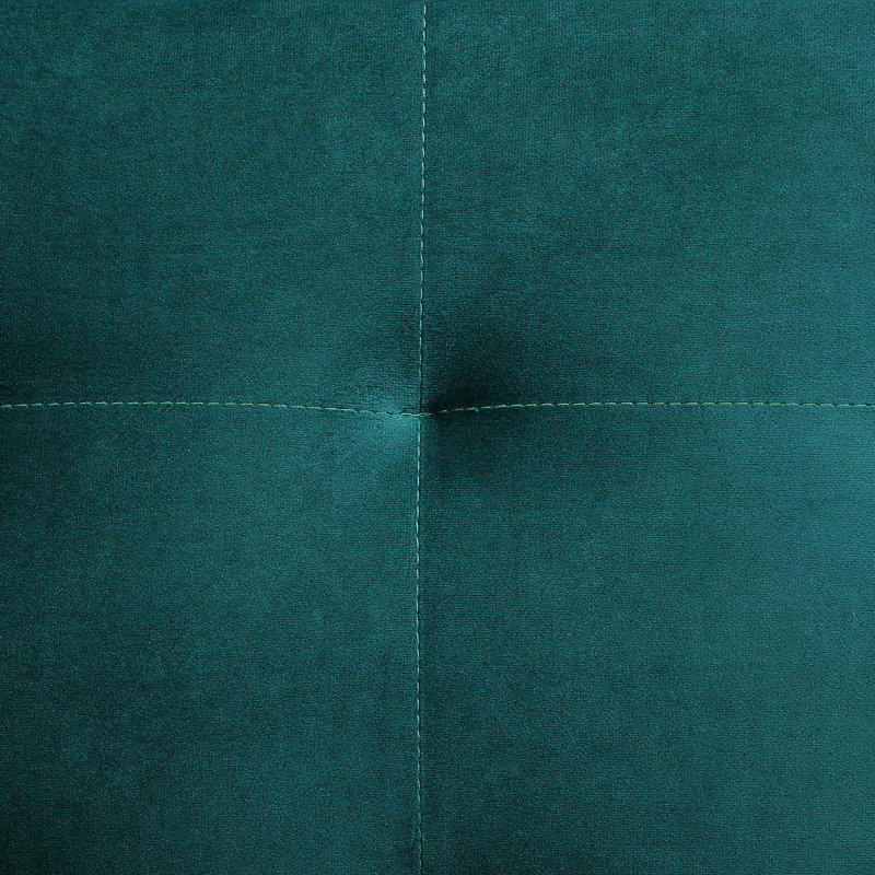 Cherry 3 Seater Velvet Sleeper, Emerald Green