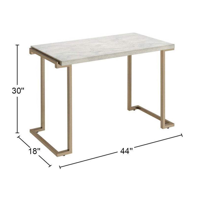 Console en faux marbre