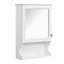 Armoire de rangement de salle de bain murale 20 "avec miroir-1774559805