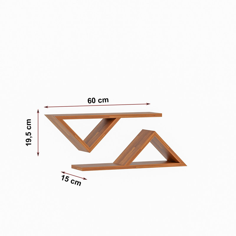 2 Piece Accent Shelf