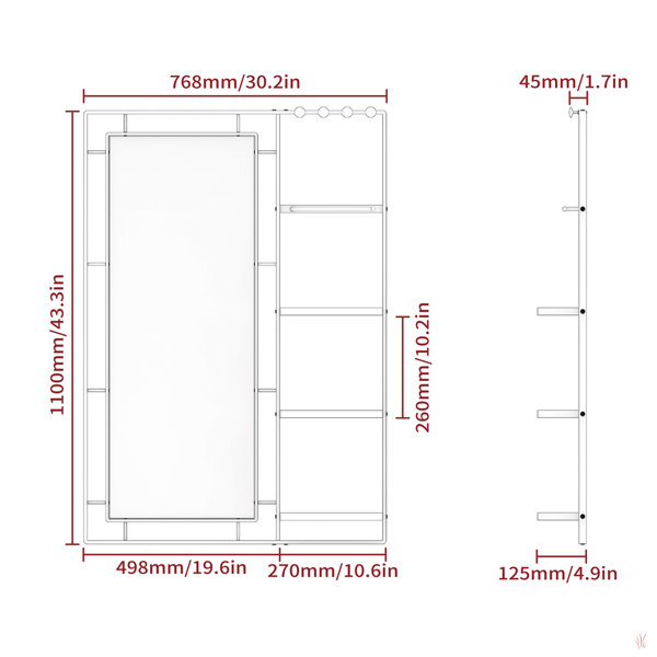 Dimensions du produit