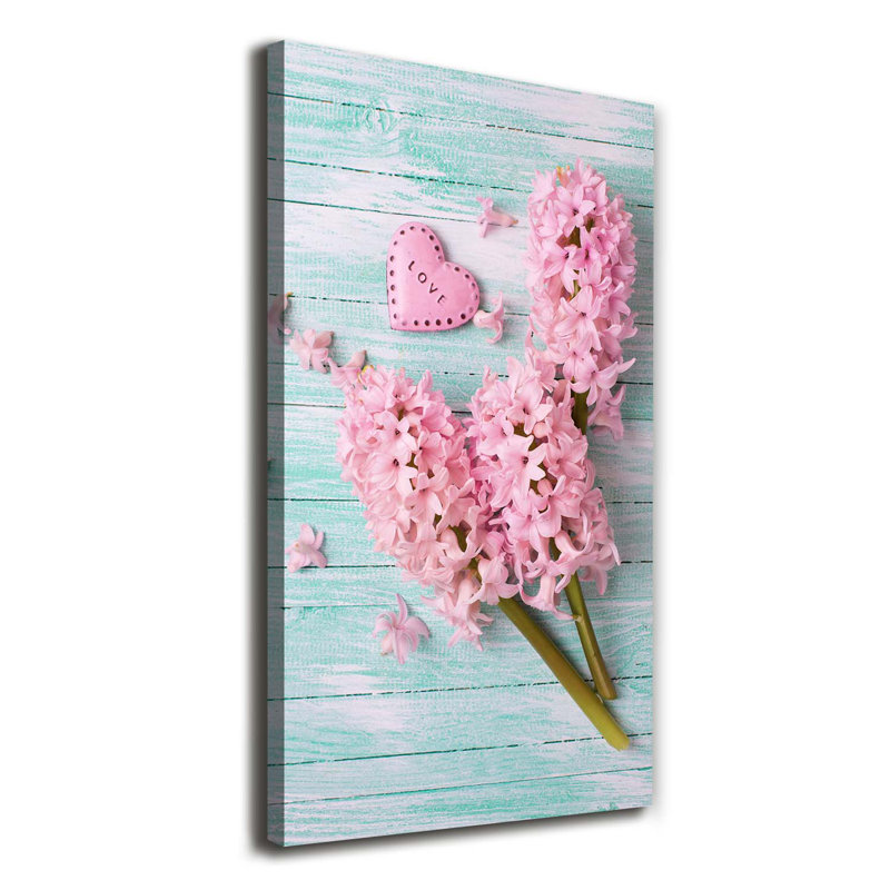 Lilac Flowers - Wrapped Canvas Print