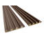Panneau mural en bois 94,9 po L x 5,75 po, panneau mural 3D pour décoration murale intérieure-66031361