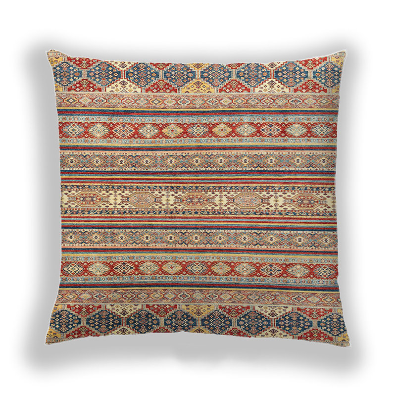 Housse et insert de coussin carré Egita, Microsuède