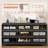  Wooden 9-Drawer Dresser For Bedroom, 63"W Dressers & Chest Of Drawers With Curved Profile Design, Black-7062962
