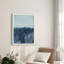 «Woodland Nursery Decor aérienne hiver pin forêt nature petit décor œuvre d'art moderne»-101376404-101376402