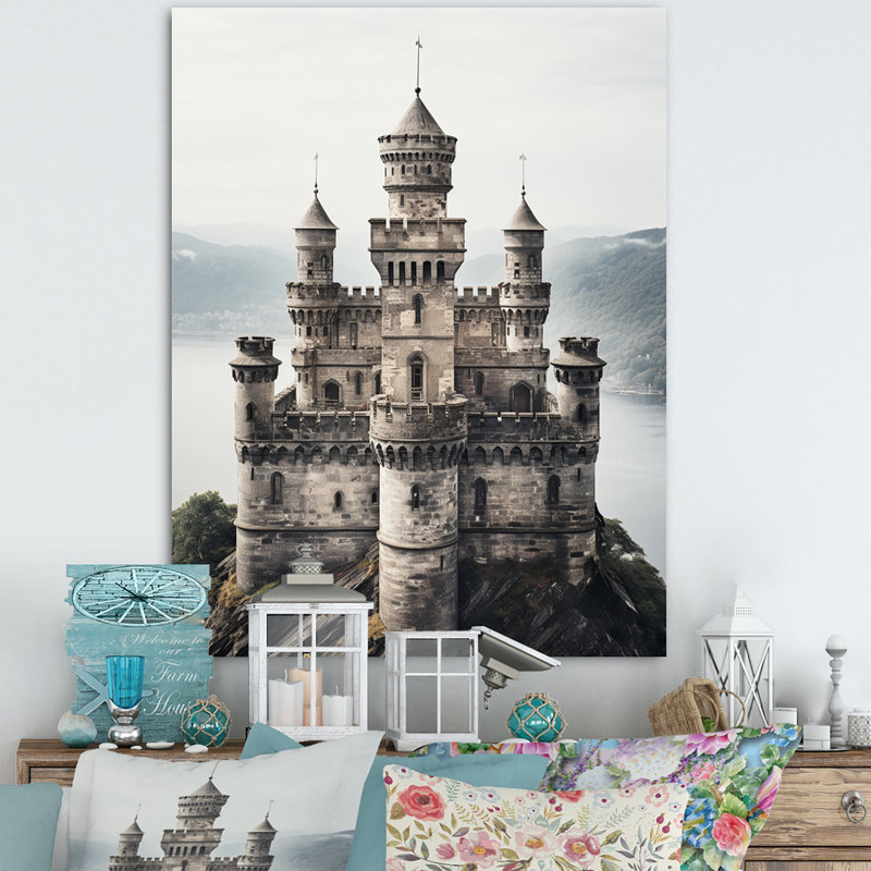 Koralyn Castles Minimalist Majesty IV, reproduction d'art sur toile, H 20 po x l 12 po x P 1 po, Toile tendue