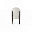 Chaise d'appoint en tissu beige
