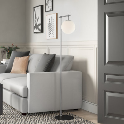 Anabella 58'' Swing Arm Floor Lamp