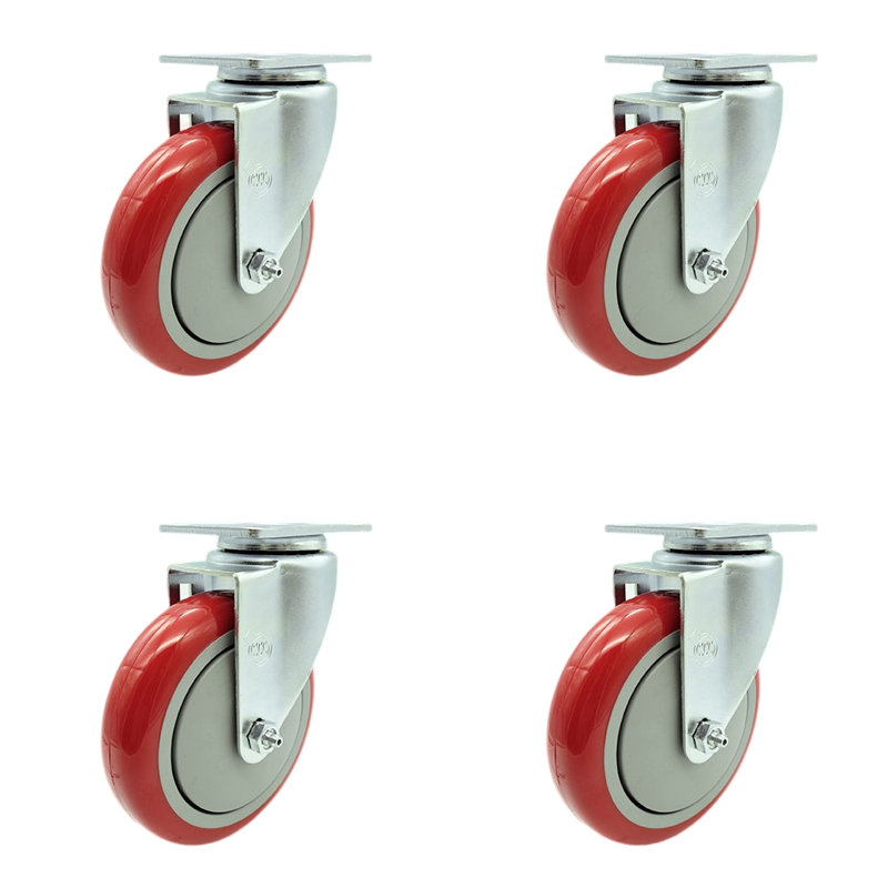 Ensemble de remplacement pour chariot de service Ultra Pan Carriers, Rouge