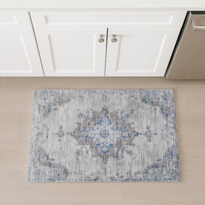 Machine Washable Indoor/Outdoor Hashlamoun ACN2321 Global Rug