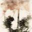 Tree Sketch II Painting by Coup D'Esprit-74226162