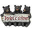 Figurine ours noir