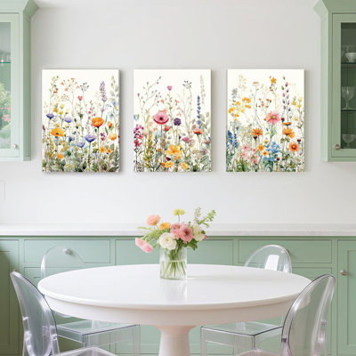 3 Piece Wrapped Canvas Print