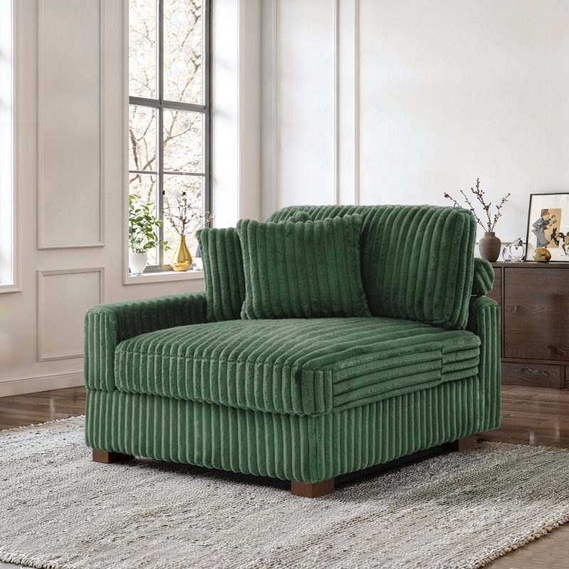 104.9Cm Wide One Arm, Green