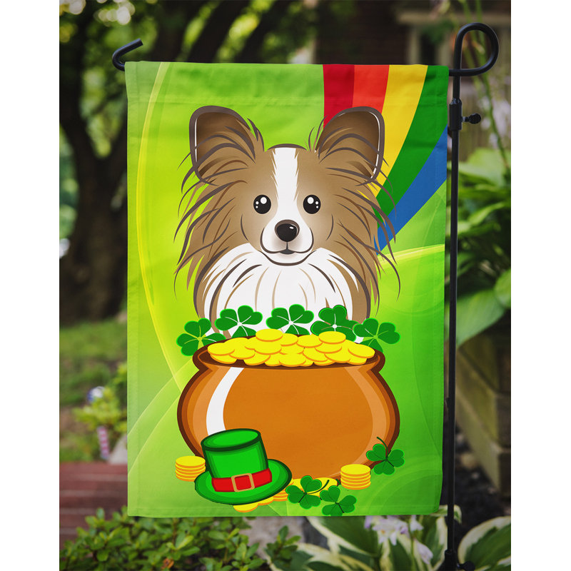 Drapeau de jardin Arella St. Patrick's, Papillon