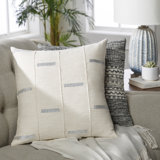Abstract Cotton Blend Pillow Cover
