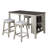 Angelino 4 - Person Four Leg Dining Set-752074082