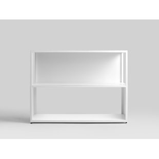 Hyller 75cm H x 100cm W Steel Geometric Bookcase