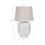 Lampe de table Lark Manor ™ en céramique blanche de 29 pouces pour un décor douillet