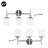 Jorelys 5 - Light Dimmable Vanity Light-94610311-94610308