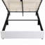 Lit plateforme tapissier avec système de rangement hydraulique-172504148-172504151