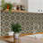 7'' W x 7'' L Vinyl Peel and Stick Mosaic Tile