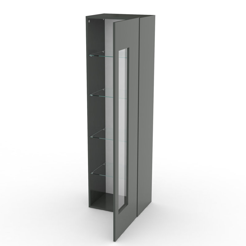 Humboldt Display Cabinet, Antracite