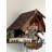  German Quartz Cuckoo Clock with Rotating Train Turntable