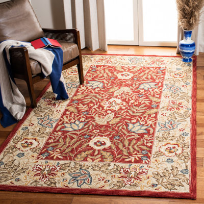 Brayton Hand Hooked Wool Pile Oriental Rug