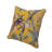 Hand-stitched Embroidered Cotton Paradise Accent Throw Pillow