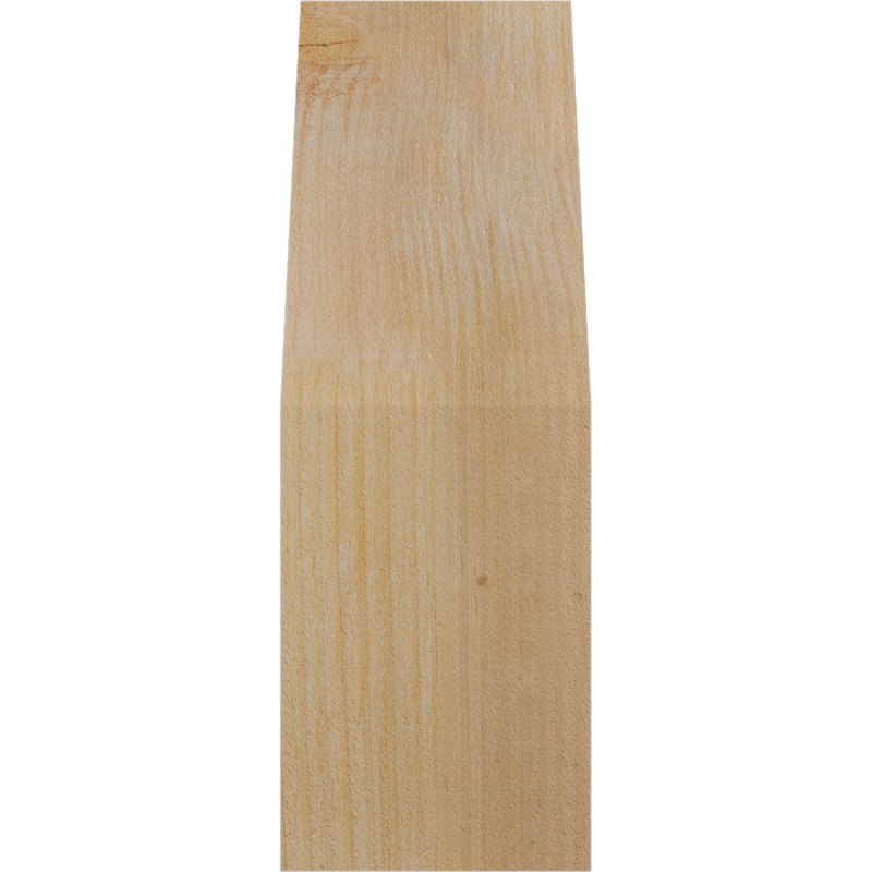 Attelle de genou Funston, Sapin de Douglas, Brute, H 18 po x l 6 po x P 6 po