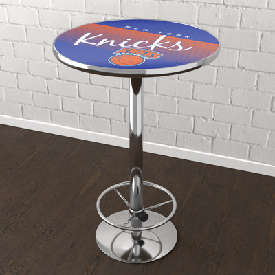 Round Metal Base Dining Table