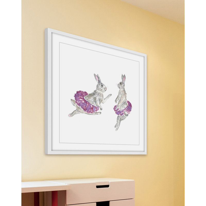 Thimble Sparrow - Single Picture Frame Print, 41cm H x 41cm W x 3.81cm D