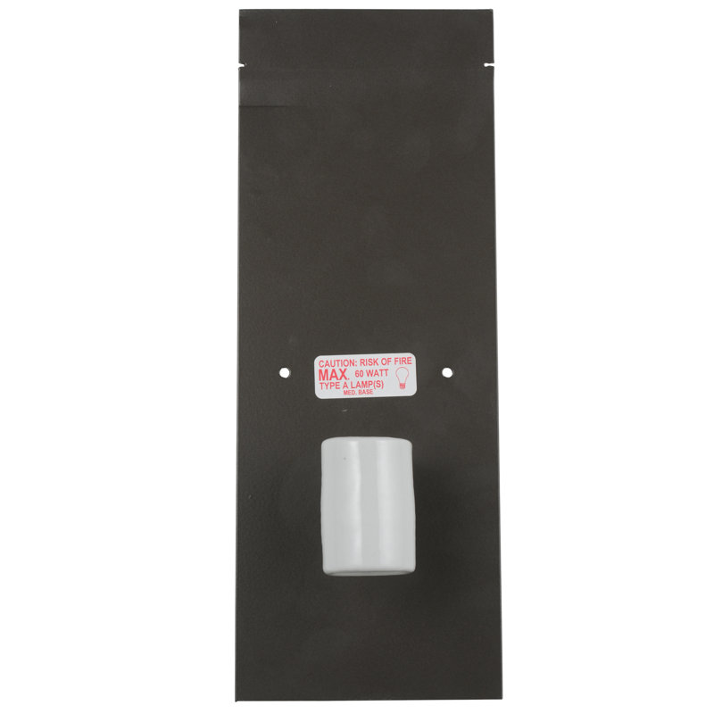 Sutter - Light Outdoor Wall Light, Black