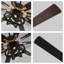  Grand ventilateur de plafond industriel noir 65 po avec lumière et télécommande, pales réversibles à 6 vitesses pour le salon-1377276855