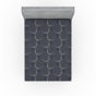 Gris anthracite, gris, noix de coco / géométriqu
