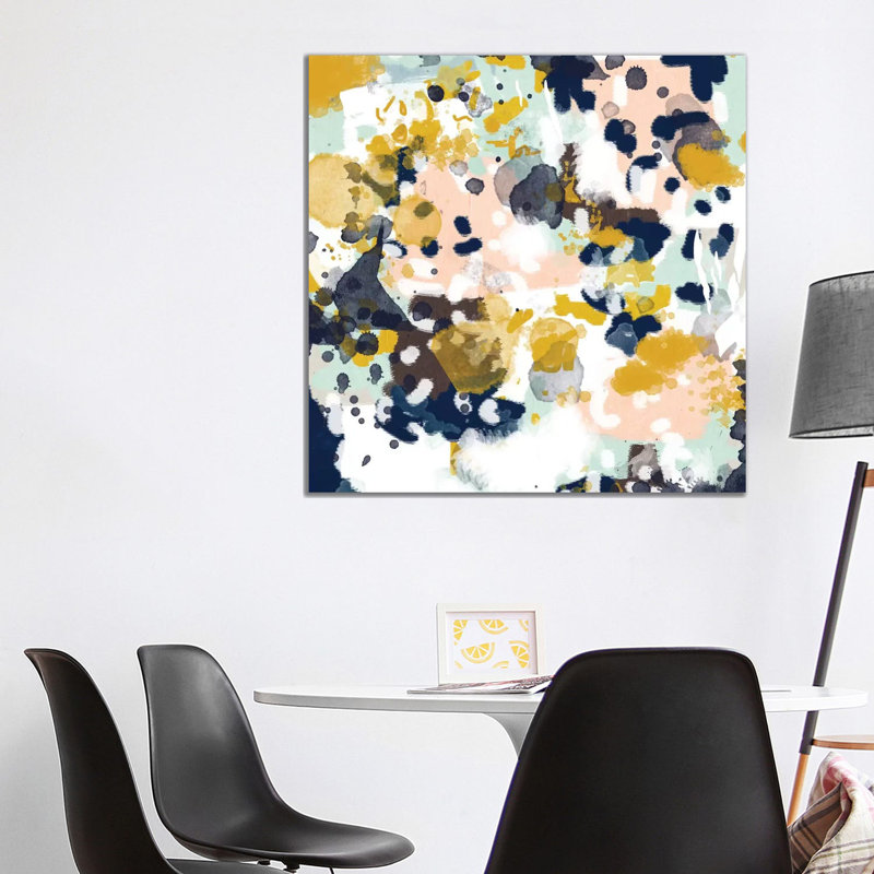 Sloane 1 Piece Wall Art on Canvas, 93.98 cm H x 93.98 cm W x 1.91 cm D, Wrapped Canvas
