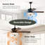 Perkin 14cm Ceiling Fan with LED Lights