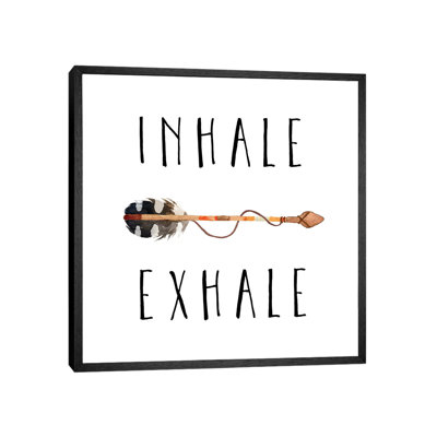 Inhale Exhale - Print on Canvas
