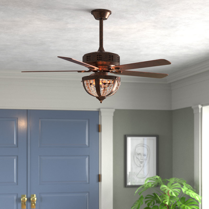 Dominguez 52'' Ceiling Fan with Light Kit
