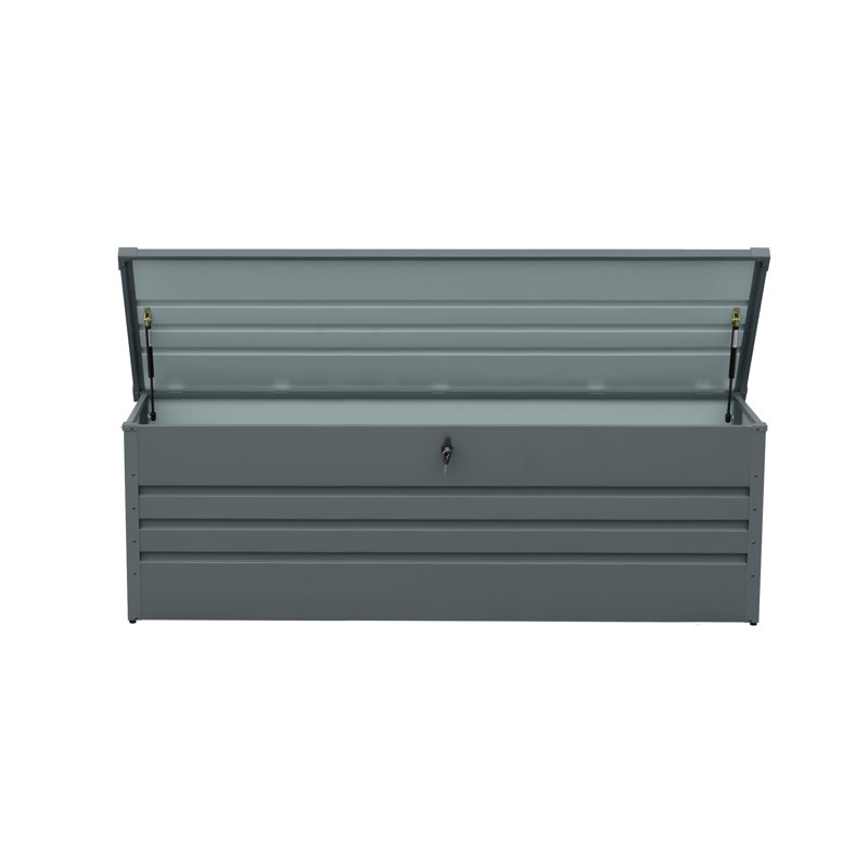 Coffre de terrasse extérieur en métal 260 gallons imperméable