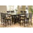 Sarok Dining Set in Brown and Tan-411163514